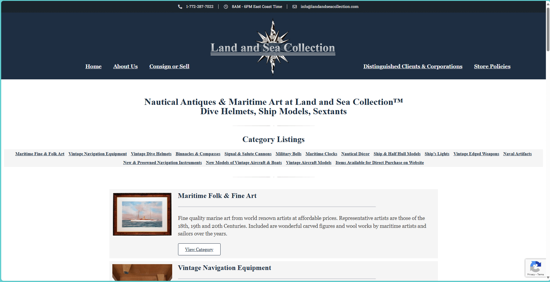 Land and Sea Collection